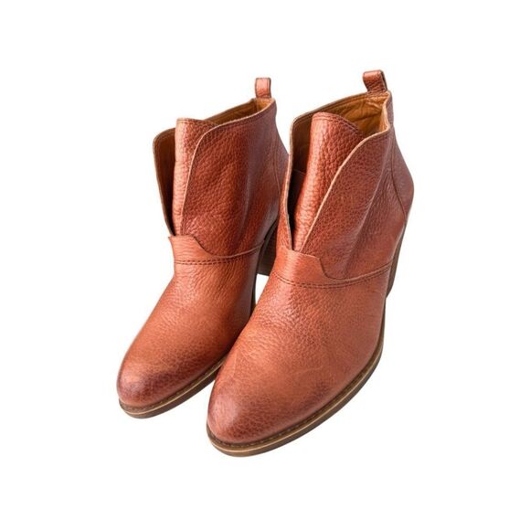 LUCKY BRAND EUC Ehllen ankle boot in Caramel Size 9M - Picture 3 of 10